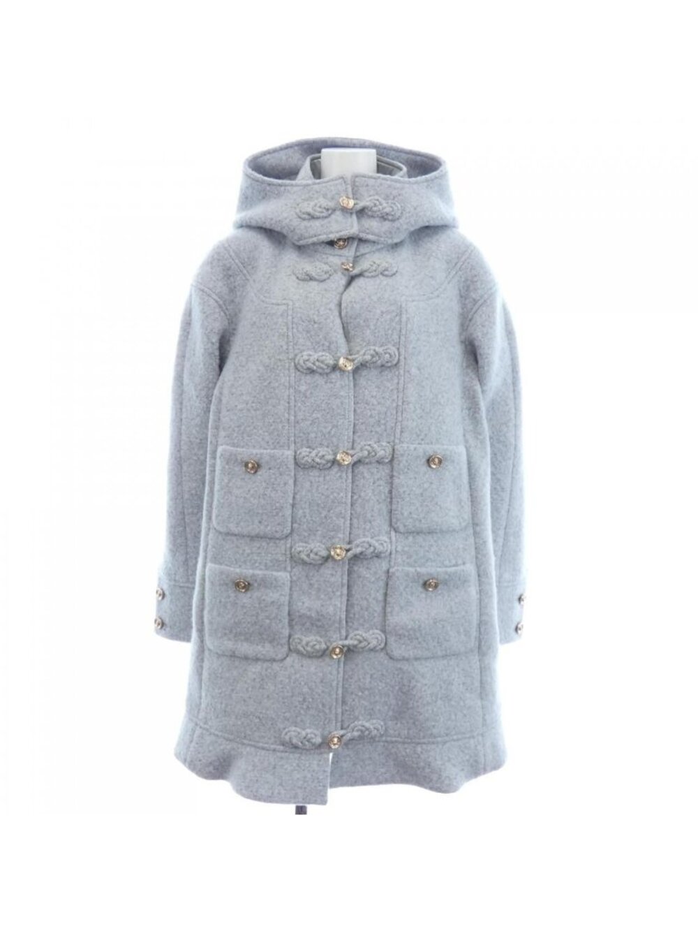 Chanel 25A Coat Gray